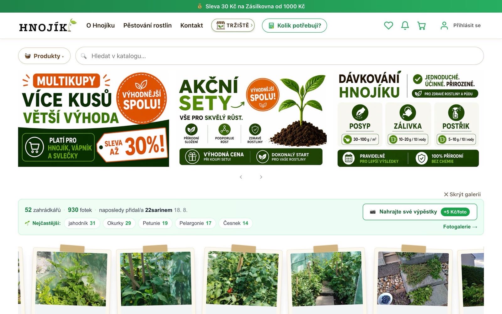 Náhľad e-shopu Hnojík