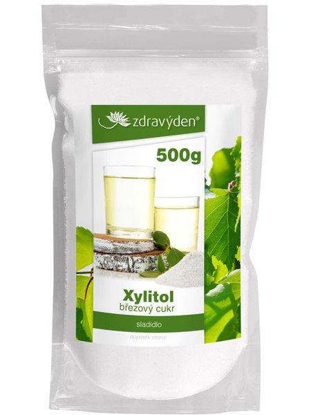 Xylitol - brezový cukor 500g