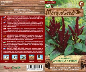 Láskavec - Amaranthus hypochondriacus - Červený