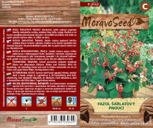 Fazuľa šarlatová - Phaseolus coccineus
