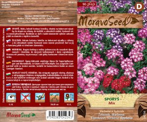 Železnk krížený - Verbena x hybrida - zmes