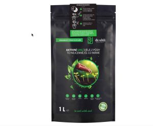 Biochar 1 l, aktívne uhlie k rastlinám (balkónové, izbové, kvetináče)