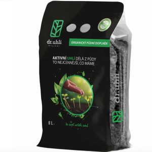 Balenie aktívneho uhlia Biochar o objeme osem litrov