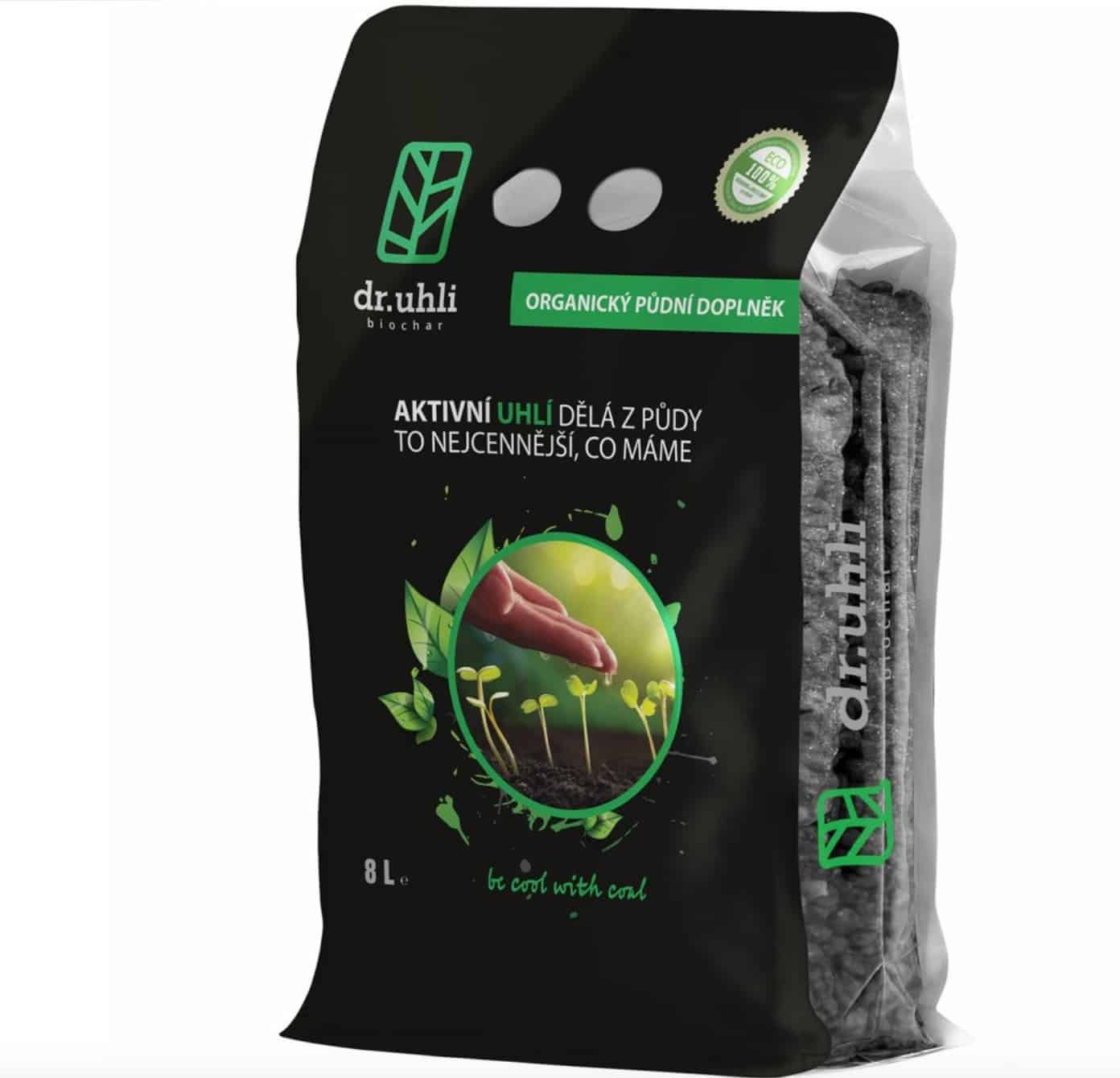 Biochar - aktívne uhlie do pôdy - Záhrada, 8L