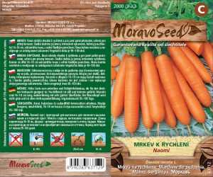 Mrkva skorá - Daucus carota L. - Naomi