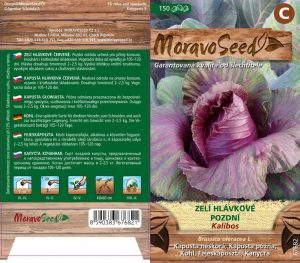Kapusta hlávková - Brassica oleracea - KALIBOS - červené neskorý