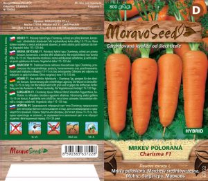 Mrkva stredne neskorá - Daucus carota L. - (Chantenay) - CHARISMA F1