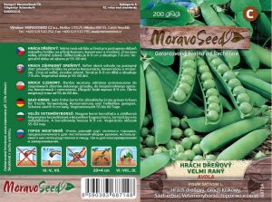 Hrach mäsitý veľmi skorý - Pisum sativum - AVOLA