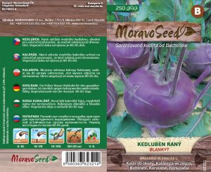 Kaleráb raný - Brassica oleracea - modrý