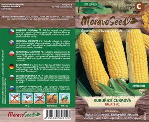 Kukurica cukrová - Zea Mays - TAURIS F1