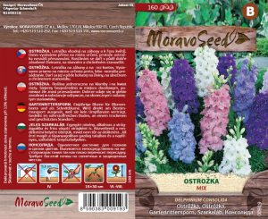 Ostrožka - Delphinium consolida - zmes