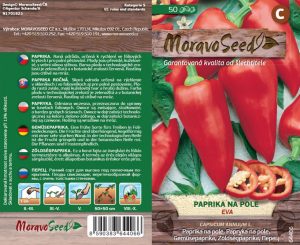 Paprika skorá - Capsicum annuum - Eva