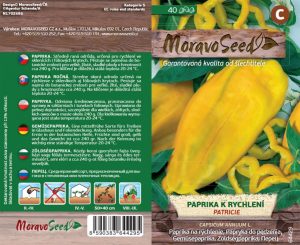 Paprika na rýchlenie - Capsicum annuum - Patrícia