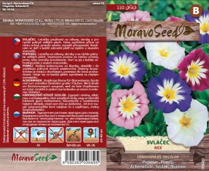 Pupenec trojfarebný - Convolvulus tricolor - zmes