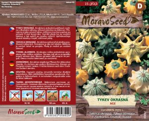 Tekvica okrasná - Cucurbita pepo - Zmes Shenot