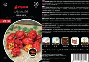 Chilli paprička Carolina Reaper