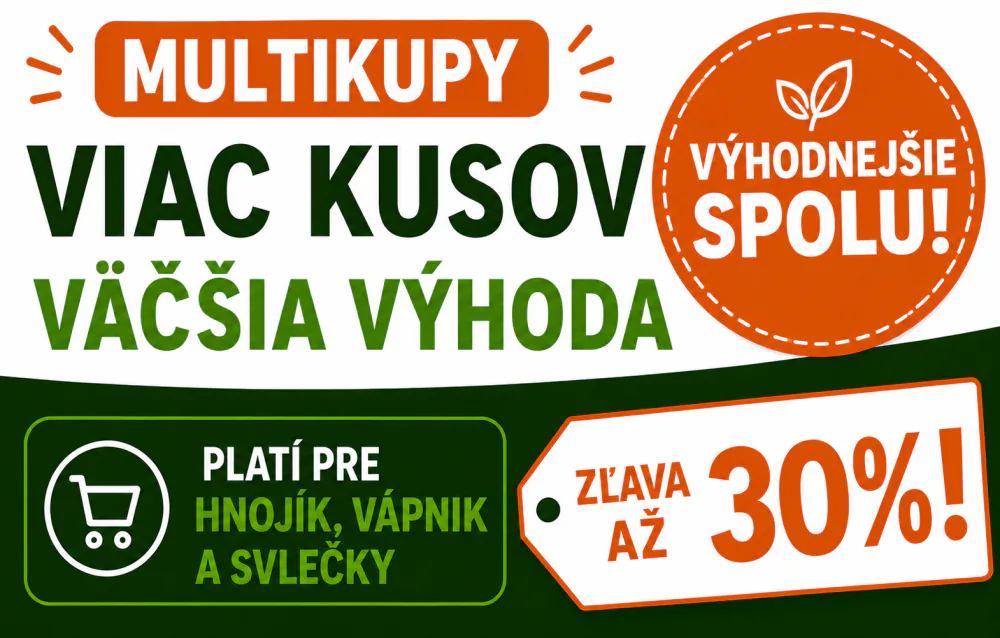 Multikupy v e-shope Hnojík – viac kusov, zľava až 30 %