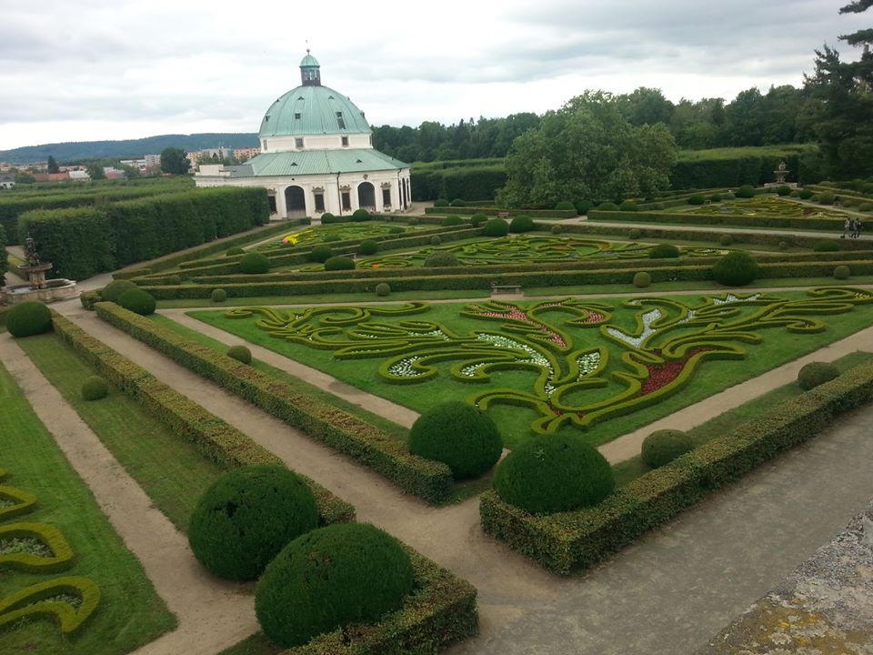 Květná záhrada s rotundou, Kroměříž