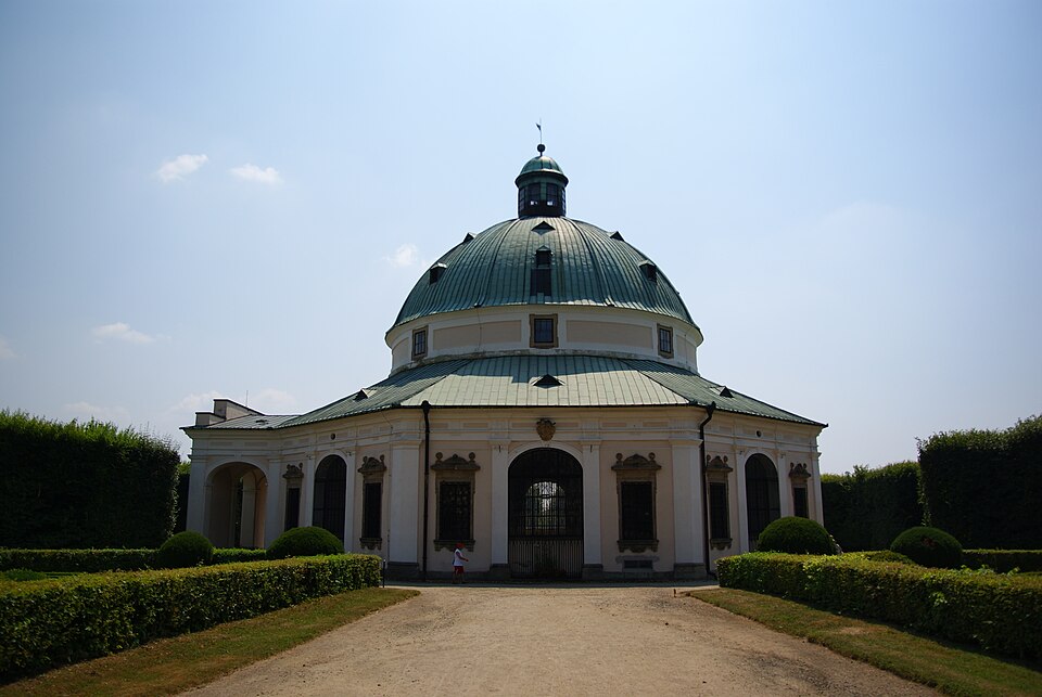 Park Květnej záhrady v Kroměříži