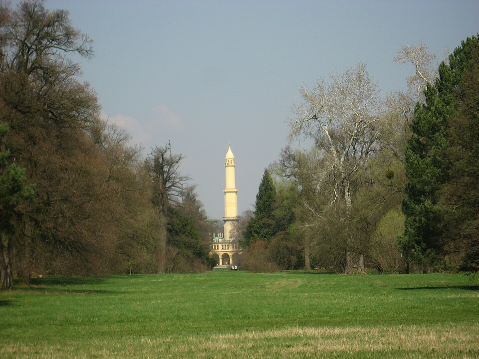 Minaret v Lednicko-valtickom areáli