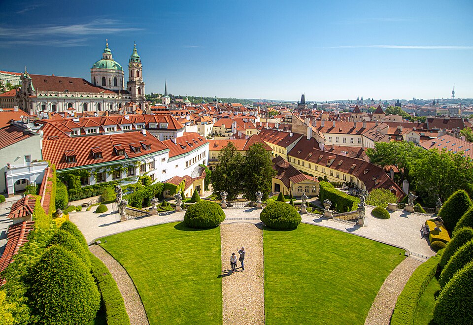 Vrtbovská záhrada, celkový pohľad