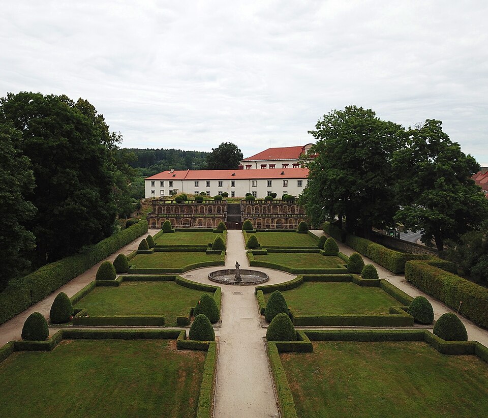 Baroková záhrada zámku Zákupy